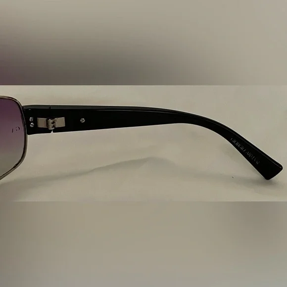 Giorgio Armani GA 597/S Purple Gradient Unisex Sunglasses display picture 2